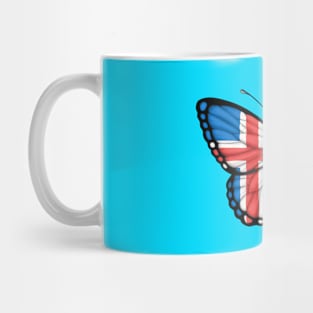 Icelandic Flag Butterfly Mug